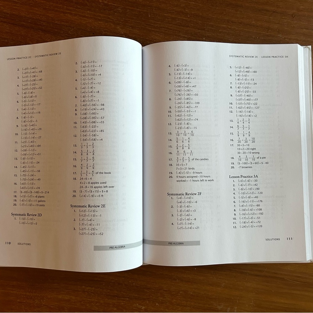 Math-U-See Pre-Algebra Instruction Manual - Picture 3 of 5